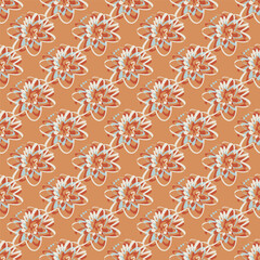 Contemporary pattern with abstract graphic elements. Vector seamless pattern for surface design.