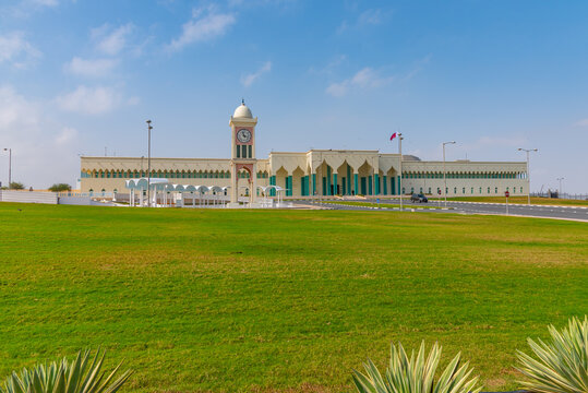 Amiri Diwan governmental building in Doha, Qatar