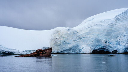 Swipwreck in Antarctica. Governoren  - 586206247