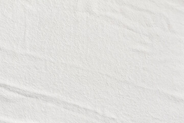 Plain white pile fabric background