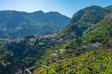 Valle delle Ferriere valley at Amalfi coast in Italy