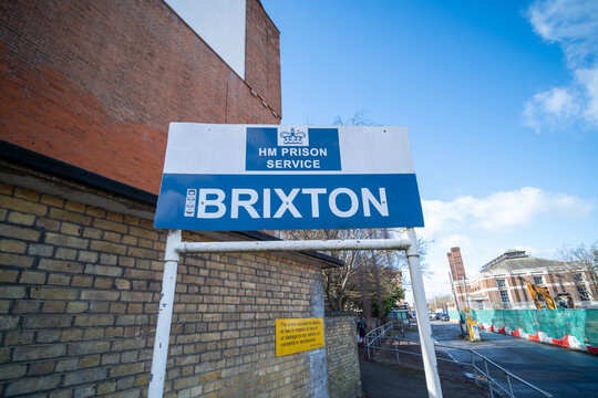 London- HMP Brixton Prison in Brixton, south west London
