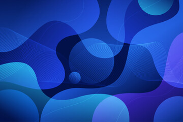 Abstract blue waves fluids background