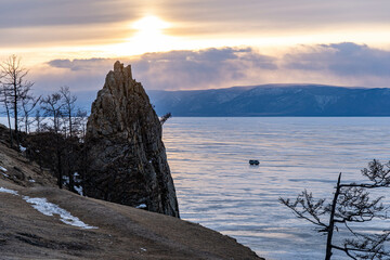 the nature of Lake baikal