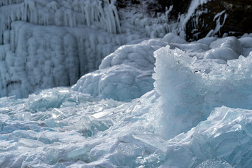 the nature of Lake baikal