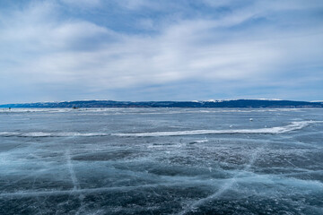 the nature of Lake baikal