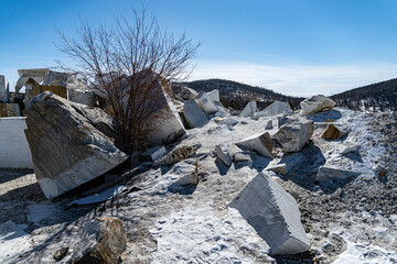 the nature of Lake baikal