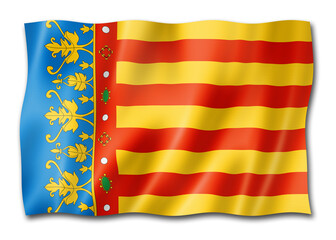 Valencia province flag, Spain
