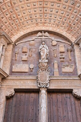 Gothic Cathedral of Palma de Mallorca, Roman Catholic Diocese, island Baleares, Spain, Historical building,