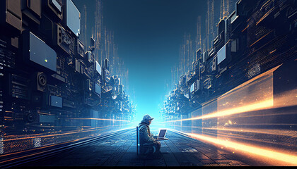 AI generated by illustrations