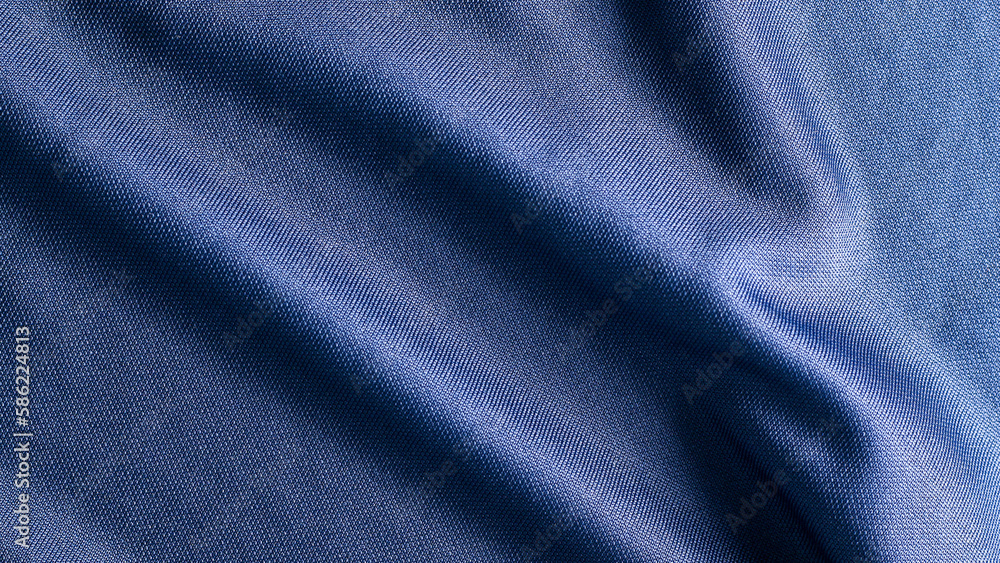 Wall mural blue fabric cloth background texture