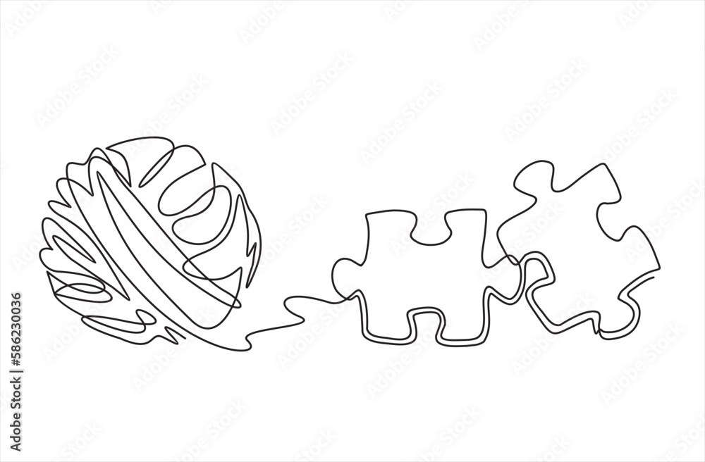 Poster chaos and order abstract minimalist concept vector illustration. metaphor of disorganized difficult 