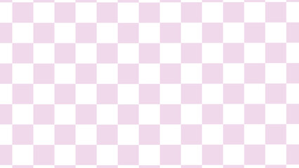 Pink and white plaid pattern