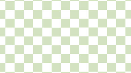 Green and white plaid pattern