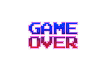 text with neon effect