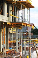 construction of a new residential building in Gdynia Poland