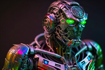Cybernetic Android. Generative AI