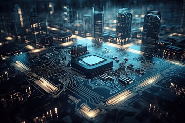 The Smart City of the Future: Examining Electronic Hardware at the Circuit Board Level. Generative AI