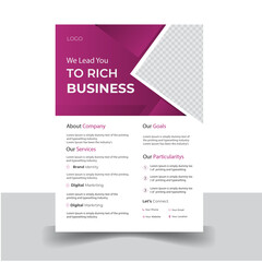 Corporate creative colorful business flyer template design, Business brochure flyer design a4 template, Creative Corporate & Business Flyer Brochure Template Design.