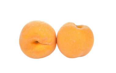Ripe Peach isolated on   transparent png