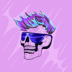Glasses Skull