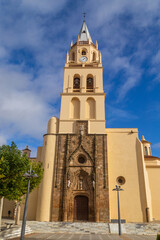 Fototapeta na wymiar Villafranca de Barros church