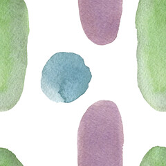 A pattern of simple watercolor stains
