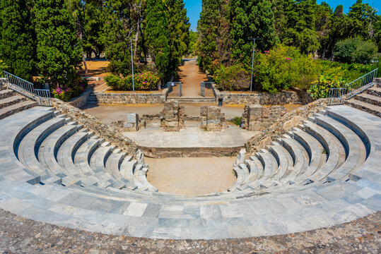 Roman Odeon of Kos in Greece