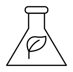 Ecological clean outline icon. Element of ecology icon for mobile concept and web apps. Thin line Ecological clean can be used for web and mobile on white bakgorund