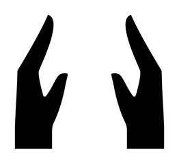 Hand, fingers, gesture, keep icon. Element of hand icon for mobile concept and web apps. Detailed Hand, fingers, gesture, keep icon can be used for web and mobile