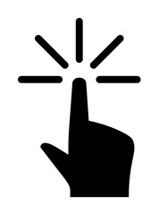 Hand, fingers, gesture, touch icon. Element of hand icon for mobile concept and web apps. Detailed Hand, fingers, gesture, touch icon can be used for web and mobile
