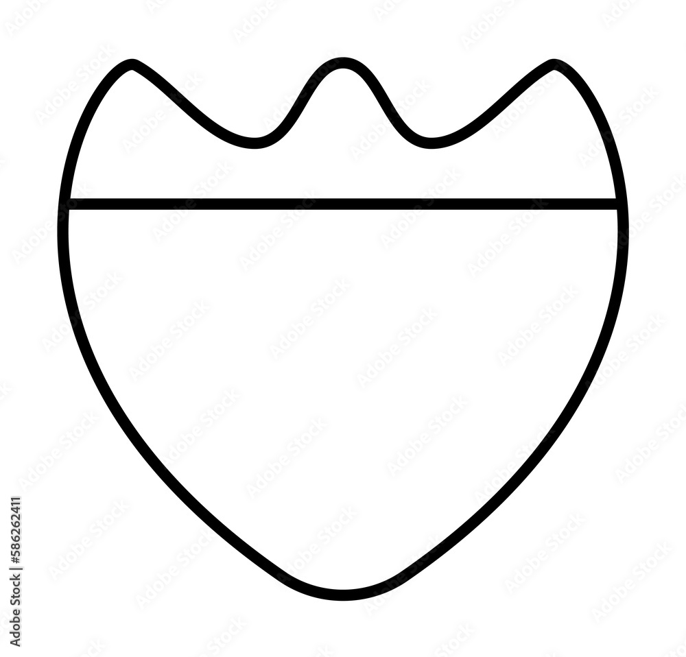 Aufkleber route sign icon. element of navigation sign icon. thin line icon for website design and development,