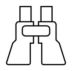 natural feature sign icon. Element of navigation sign icon. Thin line icon for website design and development, app development. Premium icon