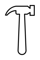 hardware store sign icon. Element of navigation sign icon. Thin line icon for website design and development, app development. Premium icon