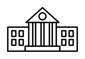 political sign icon. Element of navigation sign icon. Thin line icon for website design and development, app development. Premium icon