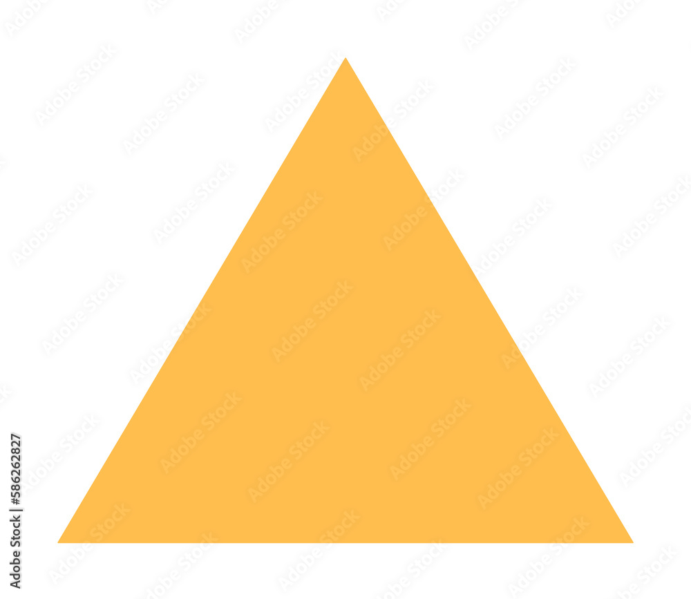 Poster alert, triangle icon. element of material arrow symbol icon for mobile concept and web apps. color a