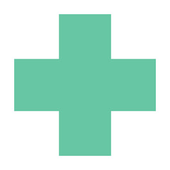 plus, medicine icon. Element of material arrow symbol icon for mobile concept and web apps. Color plus, medicine icon can be used for web and mobile