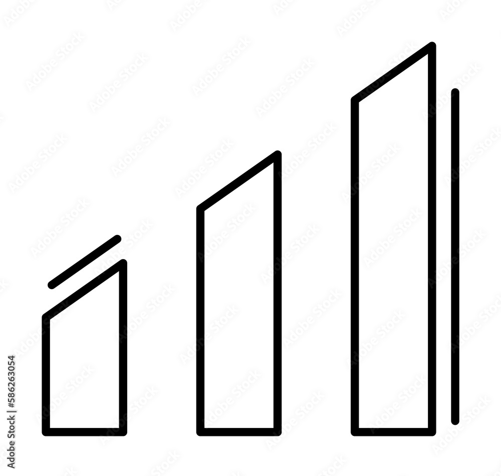 Poster signal, networking icon. simple line, outline elements of storage and cloud icons for ui and ux, web