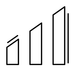 Signal, networking icon. Simple line, outline elements of storage and cloud icons for ui and ux, website or mobile application