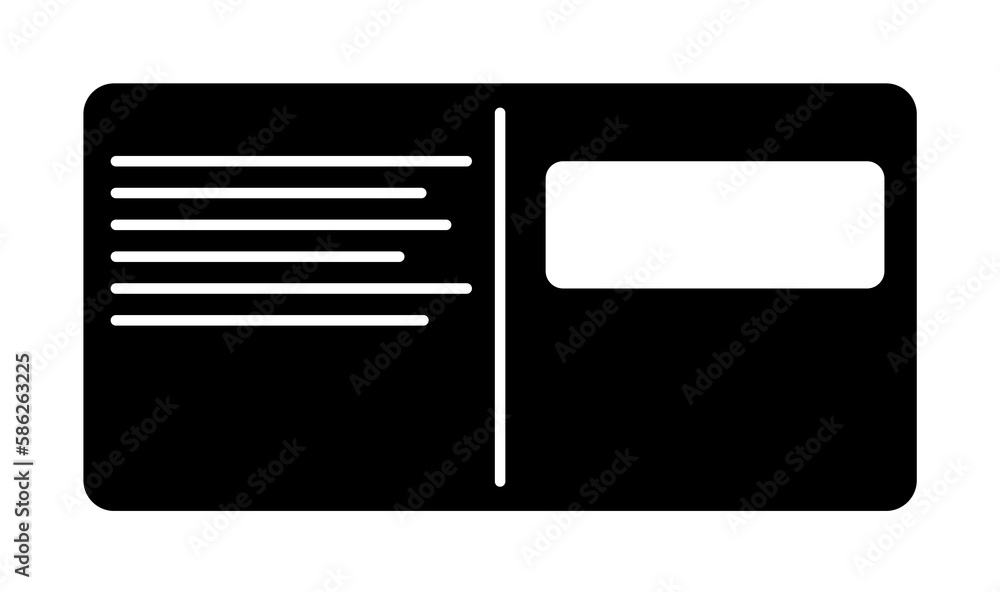 Aufkleber notebook icon. element of web icon for mobile concept and web apps. glyph notebook icon can be used 