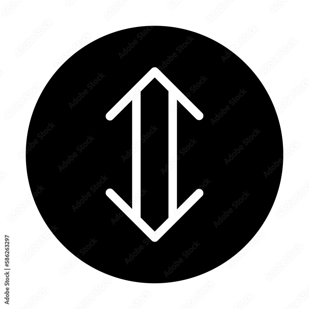 Poster arrows of different directions icon. element of web icon for mobile concept and web apps. glyph arro
