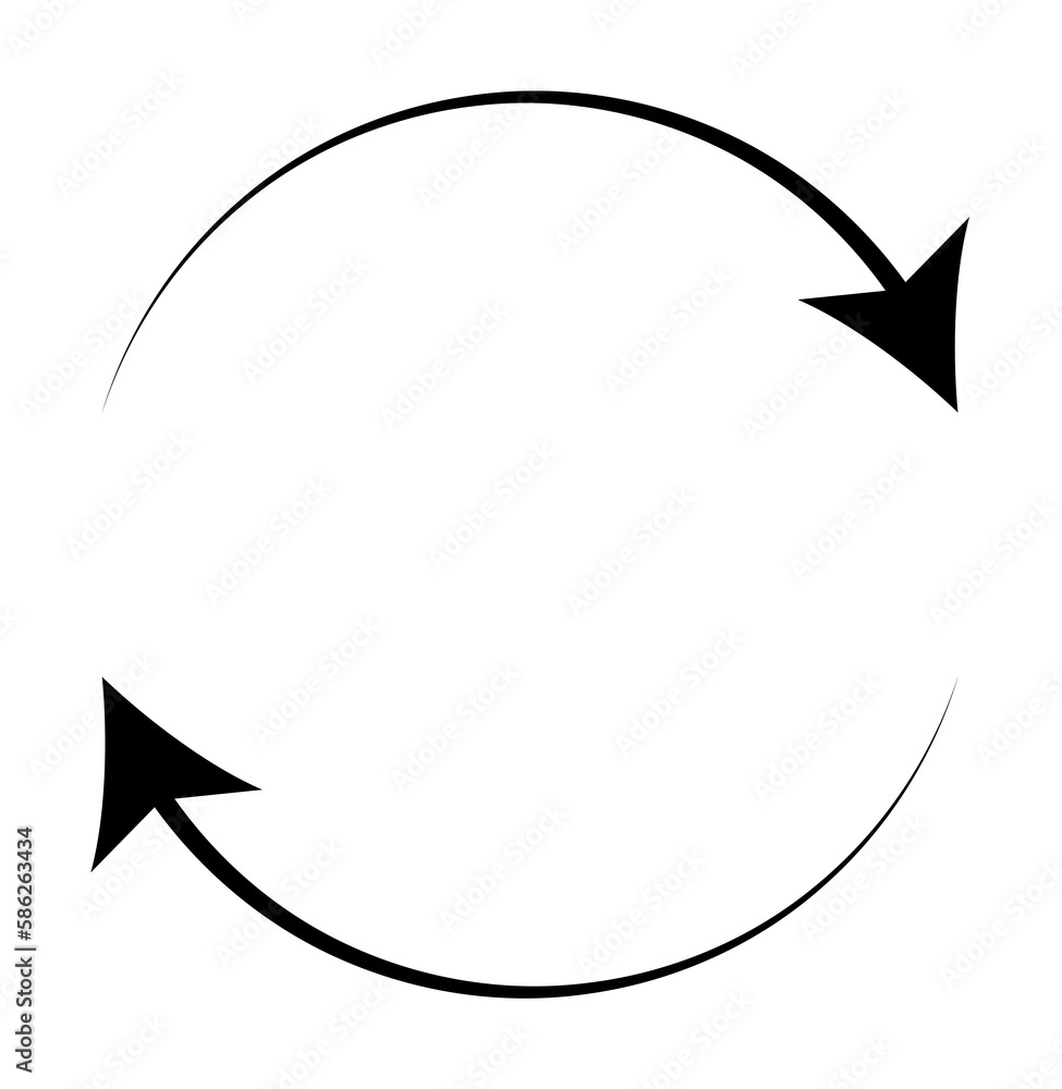 Poster refresh sign icon. element of web icon for mobile concept and web apps. glyph refresh sign icon can 