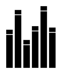 bar chart icon. Element of simple icon. Premium quality graphic design icon. Signs and symbols collection icon for websites, web design, mobile app