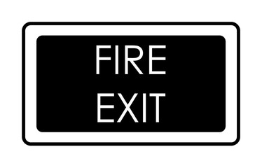 sign fire exit icon. Element of simple icon. Premium quality graphic design icon. Signs and symbols collection icon for websites, web design, mobile app
