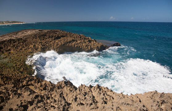 Jobos Beach Isabela Puerto Rico Rocks