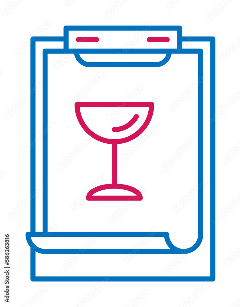 Poster 3d printing, report icon. element of 3d printing icon. thin line icon for website design and develop