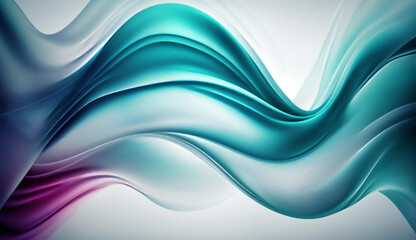 Fototapeta premium Abstract Background. Abstract Light Background. Abstract 3D Background. Abstract Fluid Wave 3D Background. Gradient design element for backgrounds, banners, wallpapers, posters and covers.