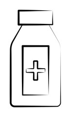 Capsule, Bio Capsule icon. Element of biology icon for mobile concept and web apps. Hand drawn Capsule, Bio Capsule icon can be used for web and mobile