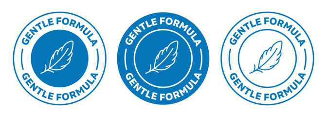 Gentle formula icon vector illustration