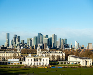 view of the city london